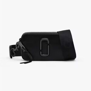 Marc Jacobs The Snapshot Bag Black Crossbody Camera Bag